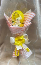 Bunny Sunshine Balloon Bouquet