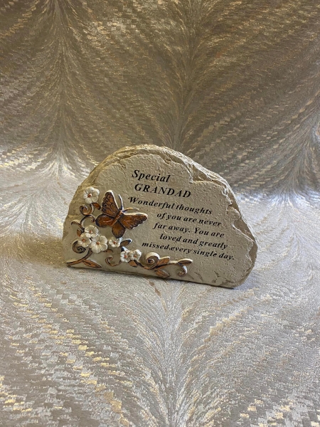 Grandad Butterfly Plaque