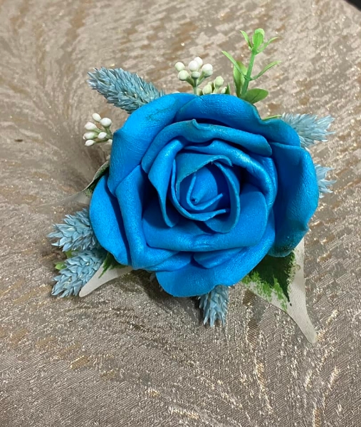 Meditteranean Blue Foam Rose