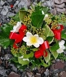 Traditional Grave Posy arrangement