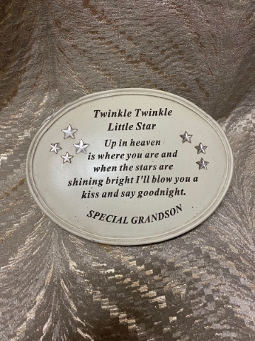 Twinkle Twinkle Plaque